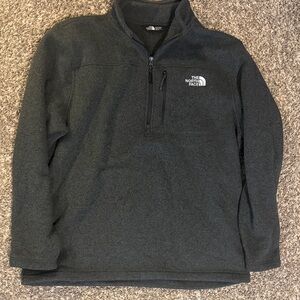 The North Face Charcoal Quarter-Zip Pullover